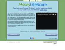 Tablet Screenshot of moneylifescore.com